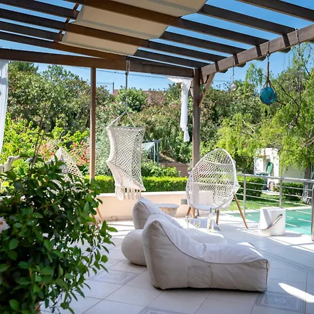 Horizon Villa-private Pool-7 Bedroom-gym-sea View * Псалиди