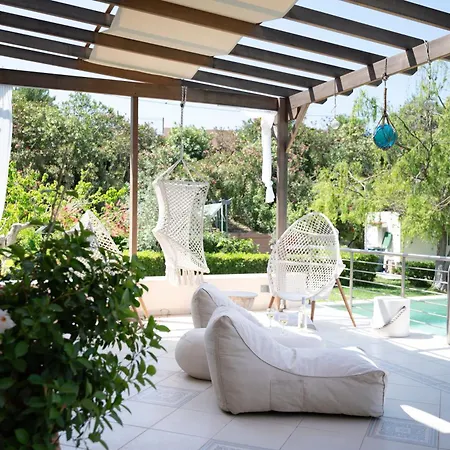 Horizon Villa-private Pool-7 Bedroom-gym-sea View * Псалиди