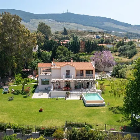 Horizon Villa-private Pool-7 Bedroom-gym-sea View Псалиди