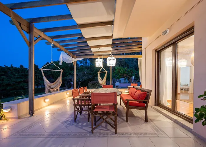 Horizon Villa-private Pool-7 Bedroom-gym-sea View Psalidi (Kos)