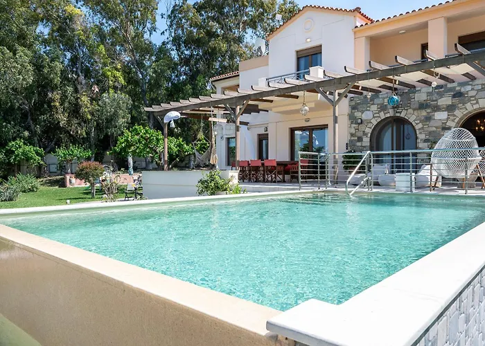 Horizon Villa-private Pool-7 Bedroom-gym-sea View Villa Psalidi (Kos)