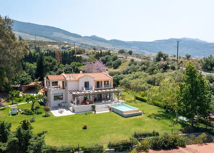 Horizon Villa-private Pool-7 Bedroom-gym-sea View * Psalidi (Kos)